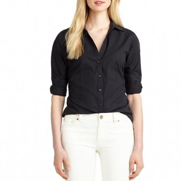 Black Button Down Shirt - Picture 1 of 9